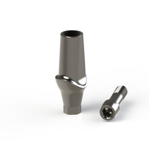 Implantat-Abutment / Titan - DENTEO Ocean, Lilas - BIOTECH DENTAL - mit Außenverbindung / gerade