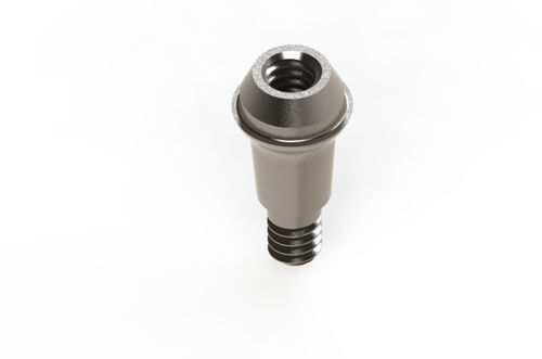 Implantat-Abutment / Titan - DENTEO - BIOTECH DENTAL - mit Außenverbindung / gerade