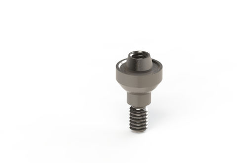Konisches Implantat-Abutment - DENTEO - BIOTECH DENTAL - Titan / mit Außenverbindung / gerade