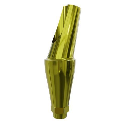 Implantat-Abutment / Titan - 31051F5 - Champions Implants GmbH - mit Innenverbindung / gewinkelt