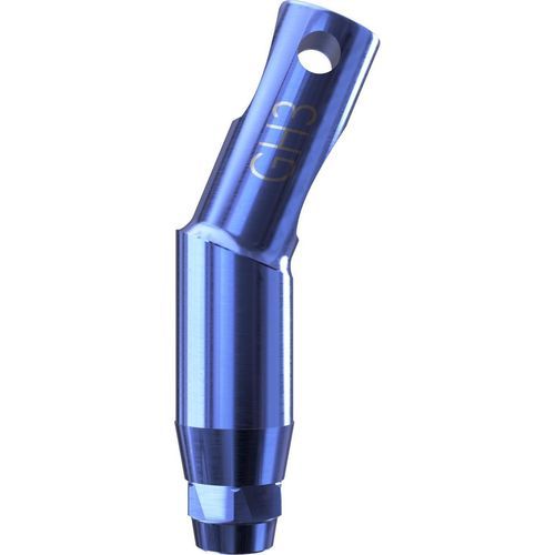 Implantat-Abutment / Titan - 31145 - Champions Implants GmbH - mit Innenverbindung / gewinkelt / für Dentallabor