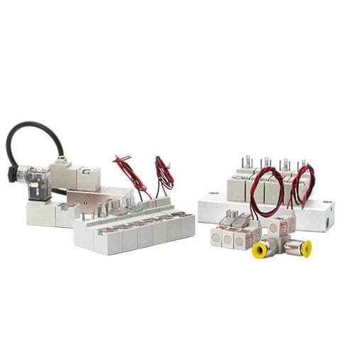 Medizinische Ventil - E315F-2D024 - Clippard - Solenoid / manuell / Edelstahl
