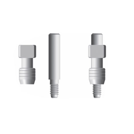 Edelstahl-Abformkappe - Ext. Pick-up   - Cowellmedi