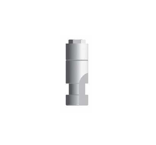Analog für Dentalimplantat / Edelstahl - Ext. Replica  - Cowellmedi - mit Außenverbindung / äußeres Sechseck / gerade