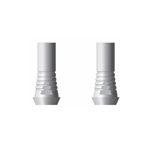 Implantat-Abutment / Titan - Ext. Temporary   - Cowellmedi - mit Außenverbindung / äußeres Sechseck / gerade