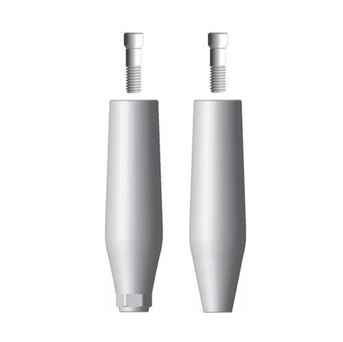 Implantat-Abutment / PMMA - Sub. Plastic UCLA  - Cowellmedi - inneres Sechseck / gerade / Schrauben