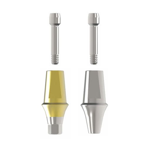 Implantat-Abutment / Titan - Sub-N.   - Cowellmedi - mit Innenverbindung / konisch / inneres Sechseck