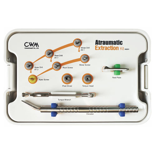 Instrumentenset für Zahnextraktion - Atraumatic   - Cowellmedi - für Dentalimplantologie / Zahnchirurgie / zur dentalen Rekonstruktion