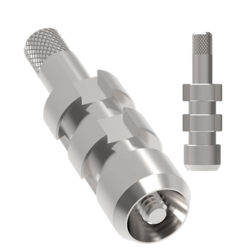 Titan-Abformkappe - Sub. Lock Pick-up  - Cowellmedi - Edelstahl / Multi-Unit / Schrauben