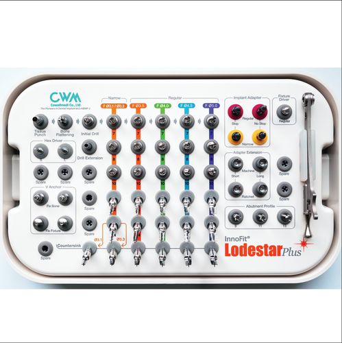 Instrumentenset für Dentalimplantologie - InnoFit® Lodestar Plus   - Cowellmedi