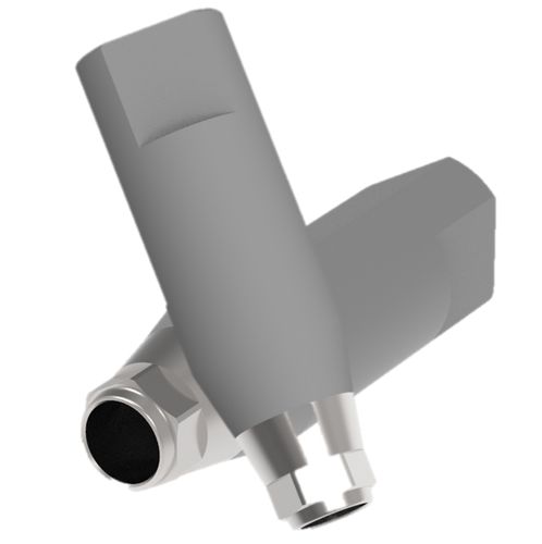 Zylindrisches Implantat-Abutment - Sub. Scanbody - Cowellmedi - konisch / Titan / konisch
