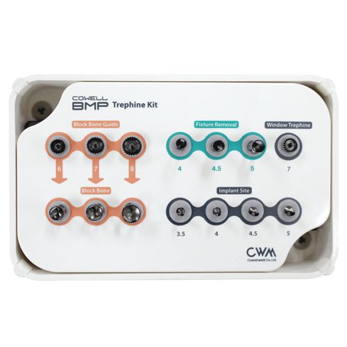 Instrumentenset für Dentalimplantologie - COWELL® BMP TREPHINE   - Cowellmedi - Sinuslift
