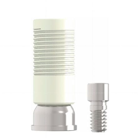 Zylindrisches Implantat-Abutment - Sub-N. Multi Meta G UCLA Cylinder - Cowellmedi - Titan / mit Außenverbindung / gerade