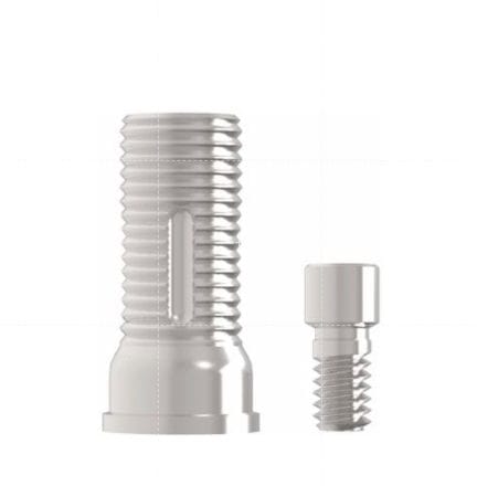 Zylindrisches Implantat-Abutment - Sub-N. Multi Titanium Cylinder - Cowellmedi - Titan / mit Außenverbindung / gerade