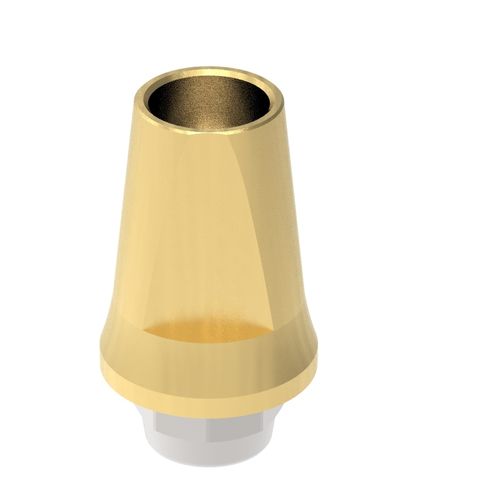 Implantat-Abutment / Titan - Int. Cemented Extension   - Cowellmedi - mit Innenverbindung / konisch / innerer Achtkant