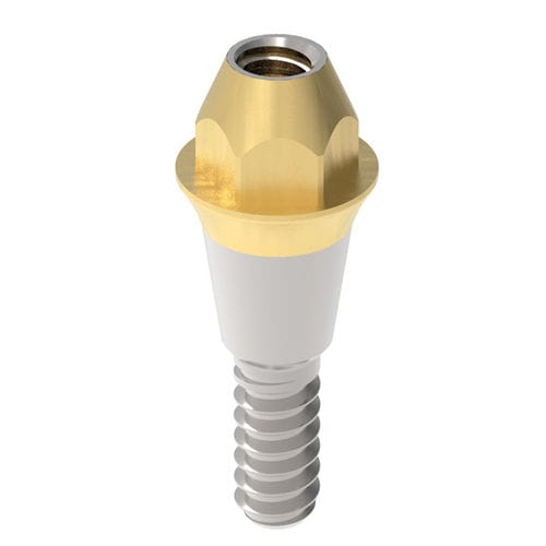 Implantat-Abutment / Titan - Sub. Multi S   - Cowellmedi - mit Außenverbindung / gerade / Multi-Unit