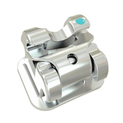 Orthodontie Bracket / Metall - CLEVER M SERIES  - Creative Dental - ästhetisch / selbstabklemmend