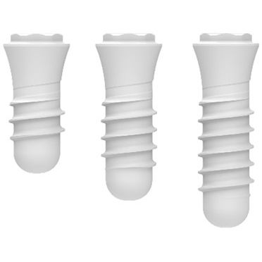 Konisches Zahnimplantat - ZERAMEX&reg; P6 - Dentalpoint AG - Keramik / inneres Sechseck