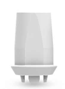 Implantat-Abutment / Titan - ZERAMEX® XT - Dentalpoint AG - mit Innenverbindung / gerade