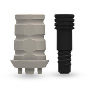 PEEK-Gingivaformer - ZERAMEX® XT - Dentalpoint AG - mit Innenverbindung / gerade / temporär