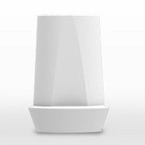 Implantat-Abutment / Keramik - ZERAMEX® P6 - Dentalpoint AG - mit Außenverbindung / gerade