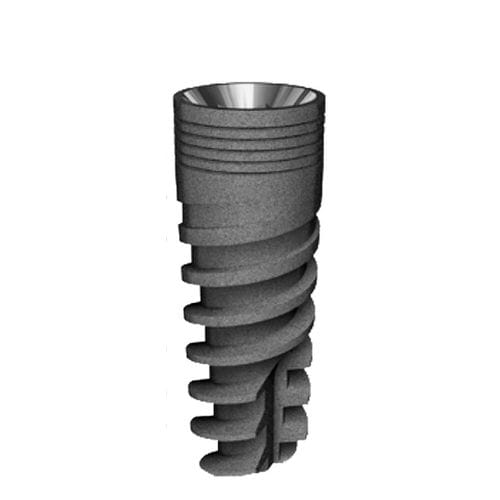 Konisches Zahnimplantat - DCL series - Dentin Implants Technologies LTD - Titan / inneres Sechseck / Spiral