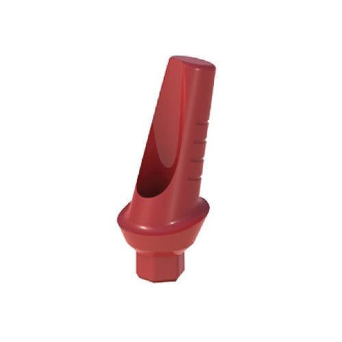 Implantat-Abutment / PEEK - DCO-7001 - Dentin Implants Technologies LTD - inneres Sechseck / gerade / gewinkelt