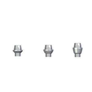 Implantat-Abutment / inneres Sechseck - ECA series - Dentin Implants Technologies LTD - gerade