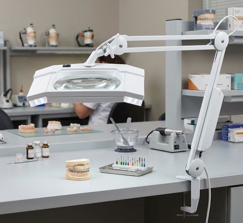 Lampen-Leuchte - FOCUS  - ECLAIRE SRL - medizinisch / LED / Tisch