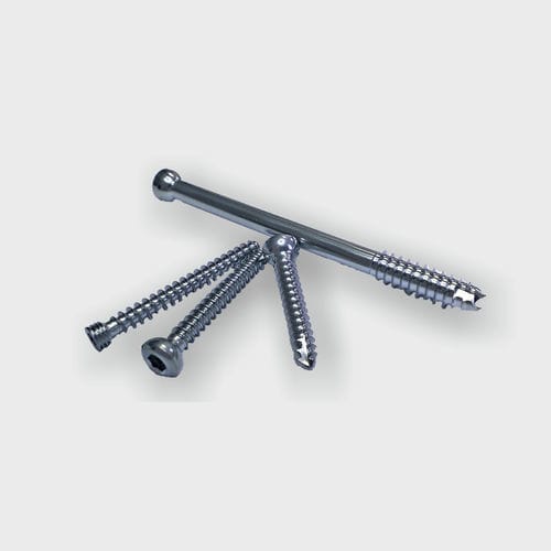 Knochen-Kompressionsschraube / Mehrzweck - FMZ Feinmechanisches Zentrum GmbH - kanüliert / für Spongiosa / kortikal