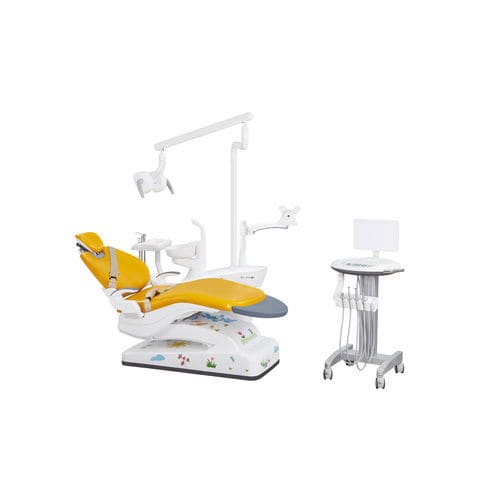 Mobile Dentaleinheit - ZA-208Q6 - Foshan Ziann Medical Apparatus Co., Ltd - tragbar / mit flexiblem Kopfstück / mit Instrumententräger