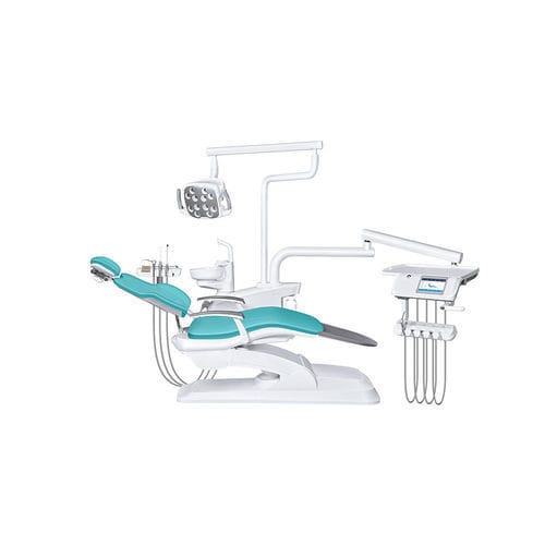 Dentaleinheit mit flexiblem Kopfstück - ZA-208D - Foshan Ziann Medical Apparatus Co., Ltd - mit Hygienesystem / mit Instrumententräger / mit Licht