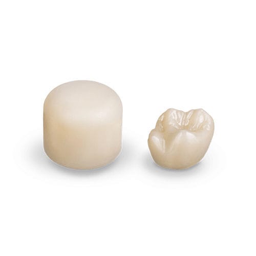 Zahnmedizinisches Material / Zirkonoxid - BruxZir® NOW - Glidewell Europe - zur Dentalrestaurierung / Fräs