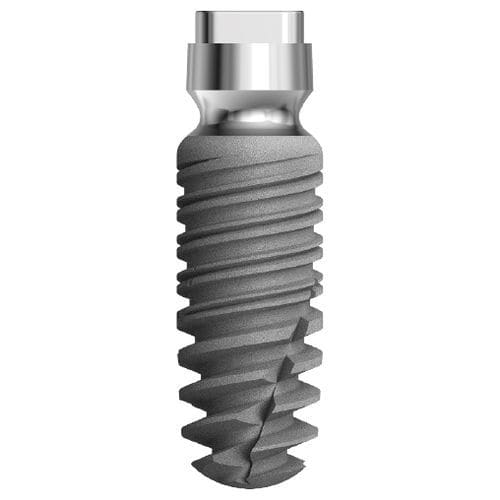 Zylindrisches Zahnimplantat - TWINKON® - Global D - Titan / mit Außenverbindung / konisch