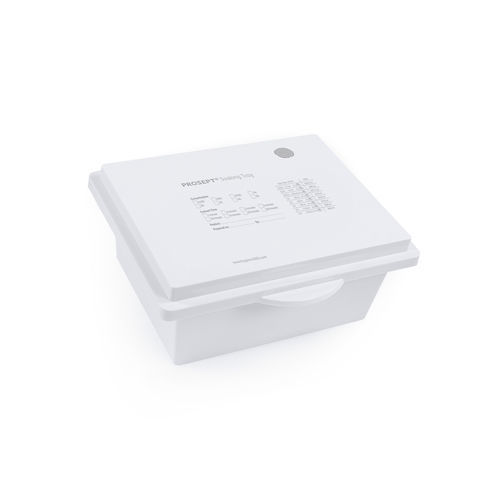 Reinigungstablett - PROSEPT® - Hygiene360 AG - zum Einweichen / Edelstahl / perforiert