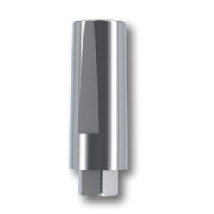 Zylindrisches Implantat-Abutment - TMNIc-ES - ISOMED S.r.L - Titan / inneres Sechseck / gerade