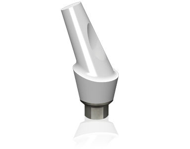 Implantat-Abutment / Zirkonoxid - NM-Zxxxx series - Noris Medical Ltd. - inneres Sechseck / gewinkelt