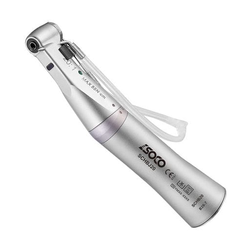 Dental-Winkelstück - B20-7 - SOCO Precision Instrument Co., Ltd. - für Dentalimplantologie / mit Luftmotor / Untersetzung