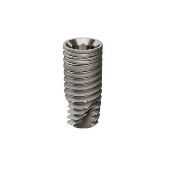 Zylindrisches Zahnimplantat - 7100014 - TAV Dental Ltd. - Titan / inneres Sechseck / selbstschneidend