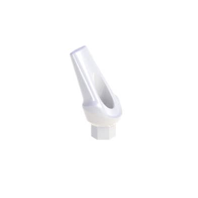 Implantat-Abutment / Zirkonoxid - 7200121 - TAV Dental Ltd. - inneres Sechseck / gewinkelt