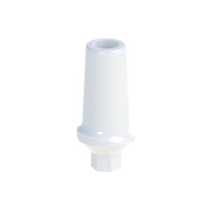 Implantat-Abutment / Zirkonoxid - 7200019 - TAV Dental Ltd. - inneres Sechseck / gerade