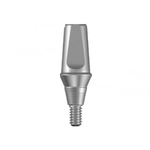Gerades Implantat-Abutment - MSA4xxx, SSA4xxx series - UFIT IMPLANT - Titan / sechseckig / schmal