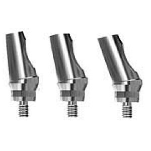 Implantat-Abutment / mit Innenverbindung - Ziveco Group - gewinkelt