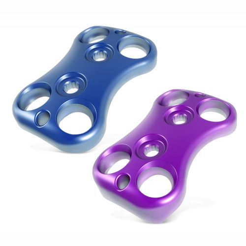 LWS-Arthrodeseplatte - Contact® ALP System - RTI Surgical - mit Verriegelung / Metall / 1 Ebene
