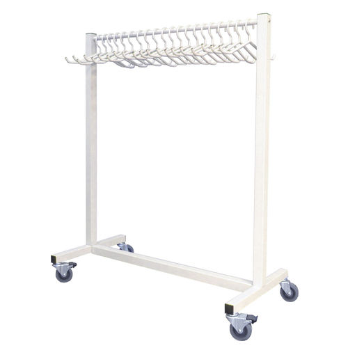 Ablage für Bleischürzen / auf Rollen - Valet  - Barrier Technologies