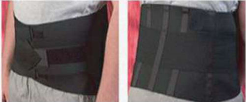 LWS-Stützgürtel - Barrier Technologies - für Erwachsene / halbsteif / M