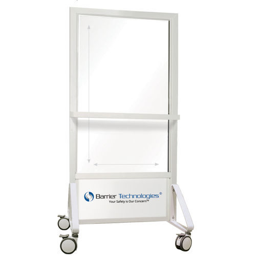 Röntgenstrahlen-Strahlenschutzschild - Barrier Technologies - mobil / mit Fenster / 2,00 mm