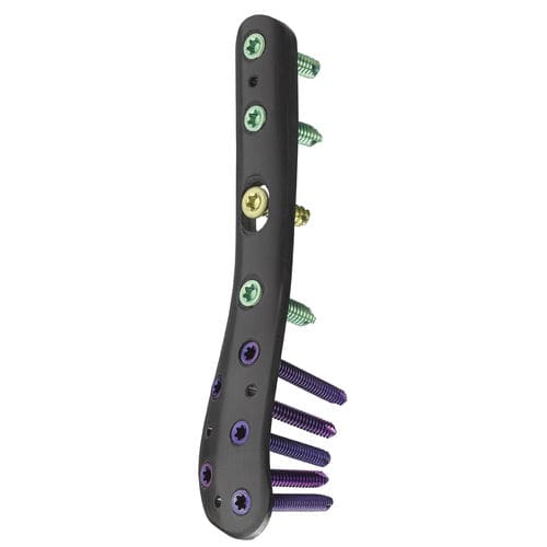 Kompressionsplatte für Fibula - CarboFix Orthopedics - distal / mit Verriegelung / ohne Verriegelung