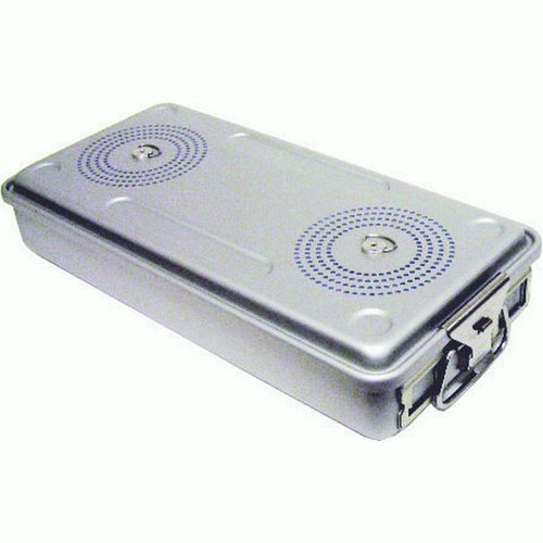 Sterilisationscontainer für Instrumente - SC04FG - Case Medical - Aluminium / perforiert