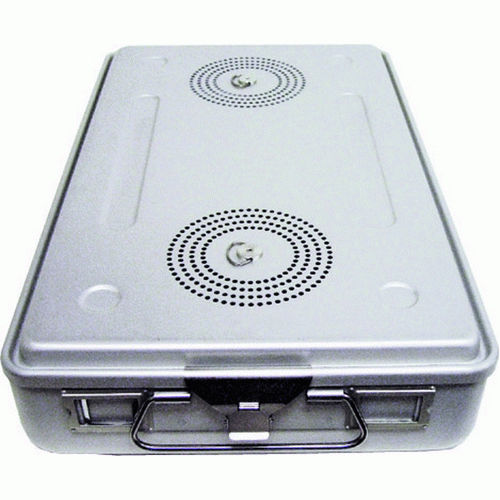 Sterilisationscontainer für Instrumente - SC05WG - Case Medical - Aluminium / perforiert